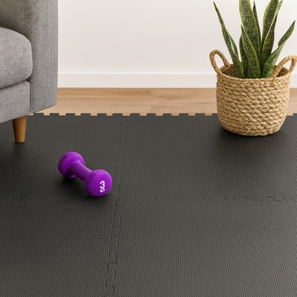 EVA Interlocking Foam Floor Mats 60x60cm for Gym & Exercise