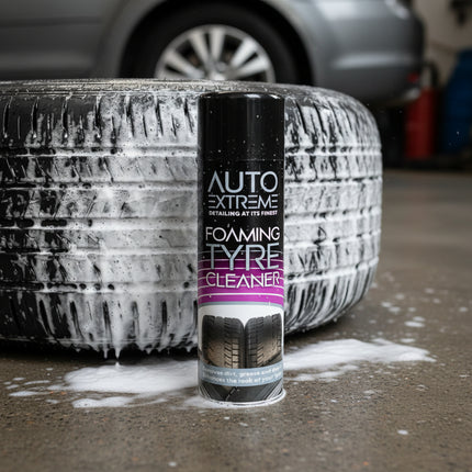 Foaming Tyre Spray Cleaner Dirt Grime Tyre Alloy Wheel Cleaner Restorer 300ml