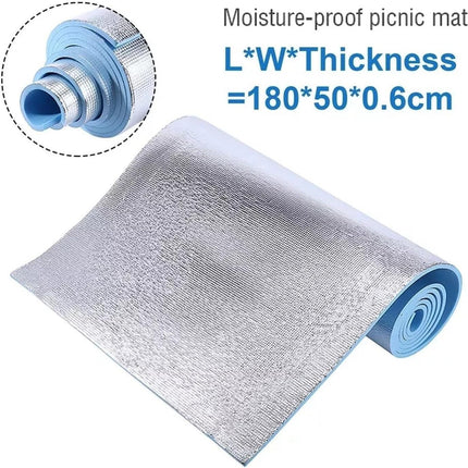 EVA Waterproof Foam Camping Mats – 2 Pack (Blue)