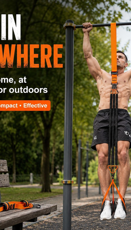 Adjustable Pull-Up Assistance Bands with Fabric Support