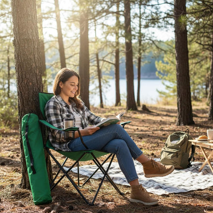 Camping Chairs Portable Folding Lightweight Outdoor Garden Beach Picnic Chair