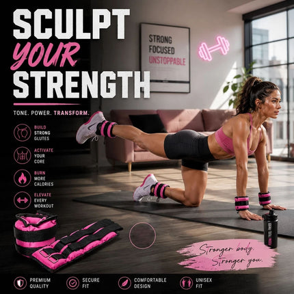 3kg Ankle & Wrist Weights – Pair