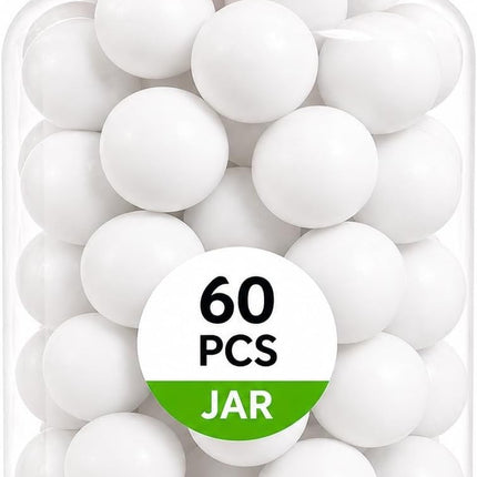 ABS Table Tennis Balls with Storage Jar for Training & Games