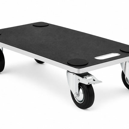 200KG Wooden Dolly Trolley Cart Wheeled Roller Platform Transporter Board