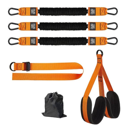 Multifunction Pull Up Assist Resistance Bands Foot Knee Support Home Gym Workout