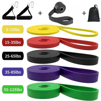 5-Level Pull-Up Resistance Bands Set For Workout