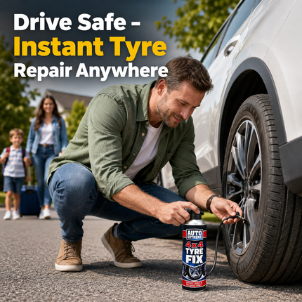Tyre Fix Spray 450ml Emergency Puncture Repair For Car SUV