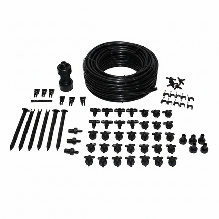 Micro Drip Irrigation Plant Watering System Kit Black ABS For Garden Greenhouse