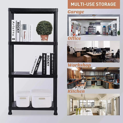 4/5 Tier Plastic Shelving Unit
