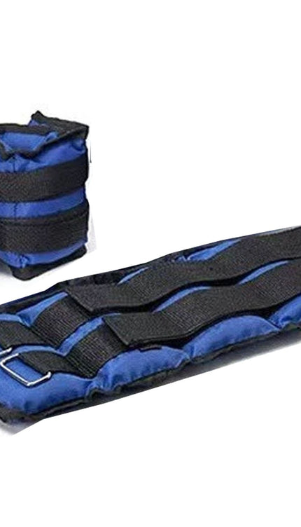 3Kg Ankle Wrist Leg Weights Straps 2 PCS Running Yoga Training Blue Straps