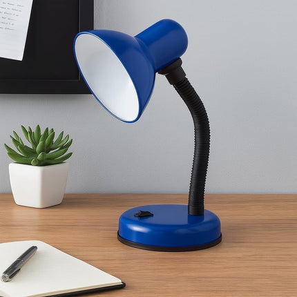 Study Desk Lamp Flexible Neck E27 40W Simple Design for Study Work Room Home