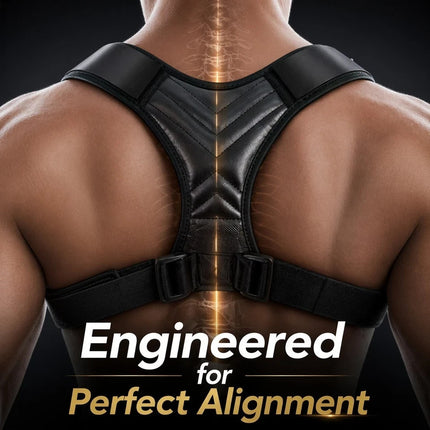 Posture Corrector Bad Back Lumbar Shoulder Support Belt Brace Men Women