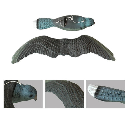 Flying Hawk Falcon Pest Repellent Deterrent Decoy Hawk Scarer Birds Cats Foxes