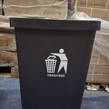 Recycling Pedal Bin Kitchen Waste Trash Can Home Office Rubbish 50/80L