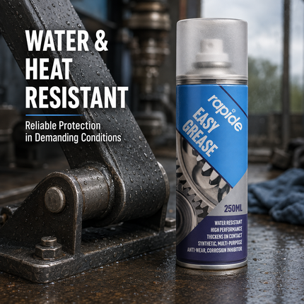 2x Easy Grease Spray Lubricant Synthetic Oil Waterproof Rust Protection 250ml