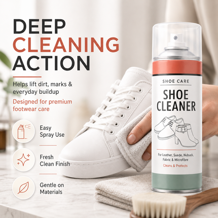 Shoe Cleaner Spray 250ml For Leather Suede Nubuck Trainer