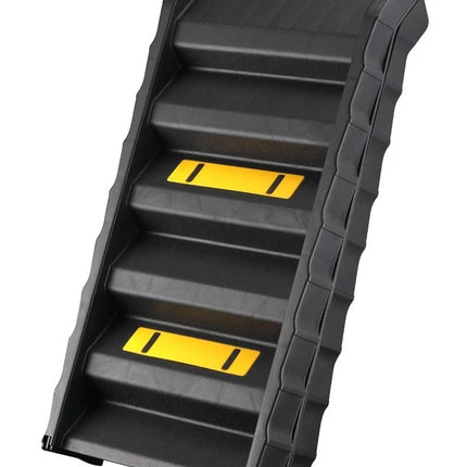 Foldable Pet Ramp Ladder – Easy Climb Stairs for Dogs Car Access Portable Design