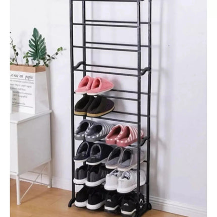 10 Tier Shoe Rack Organizer for 30 Pairs