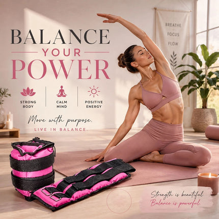 3kg Ankle & Wrist Weights – Pair