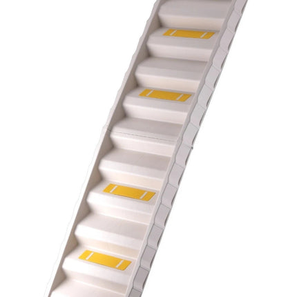 Portable Dog Ramp Folding Non-Slip Pet Ramp Stairs Step Ladder for Car - WHITE