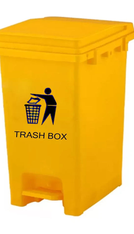 Slim Pedal Bin Recycling Waste Rubbish Dustbin Kitchen Bathroom Home Office Use