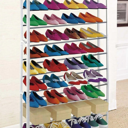10 Tier Shoe Rack Organizer for 30 Pairs