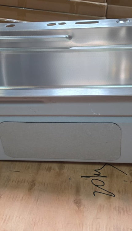Stainless Steel Waterfall Kitchen Sink Single Bowl 78x48cm Kitchen Workstation