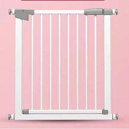 Baby Stair Gate | Pressure Fit Auto-Close Child & Pet Safety Gate – White