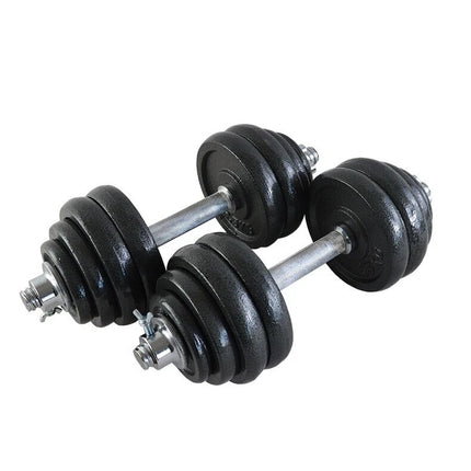 Adjustable Dumbbell & Barbell Set 15-30