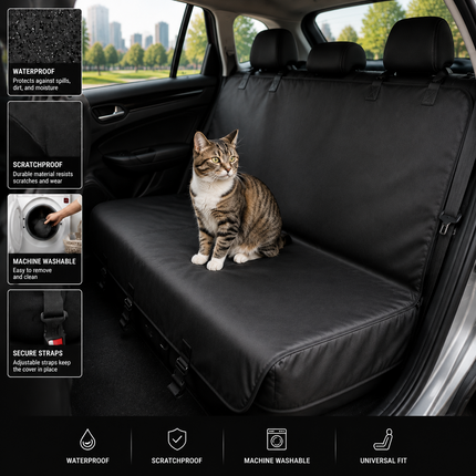 Pet Seat Cover Dog Cat Car Protector Waterproof Non Slip Universal Interior