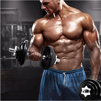 Adjustable Dumbbell & Barbell Set 15KG-50KG