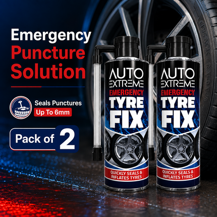 2x Instant Tyre Fix Spray Bicycle Bike Emergency Puncture Repair Sealer 300ml