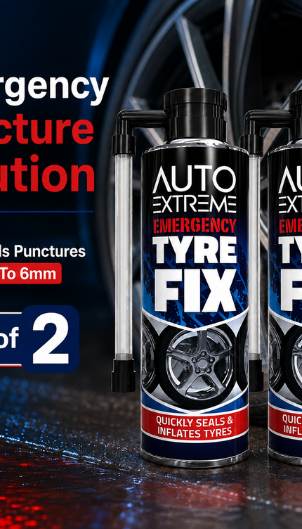 2x Instant Tyre Fix Spray Bicycle Bike Emergency Puncture Repair Sealer 300ml