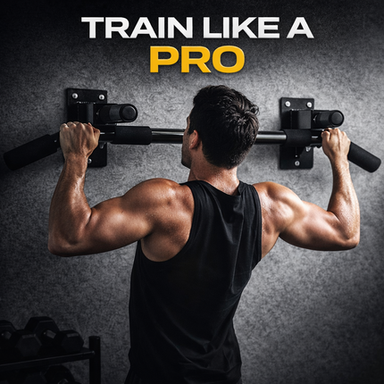 Pull Up Bar Wall Mounted Heavy Duty Chin Up Bar Foam Padded Grips for Home Gym