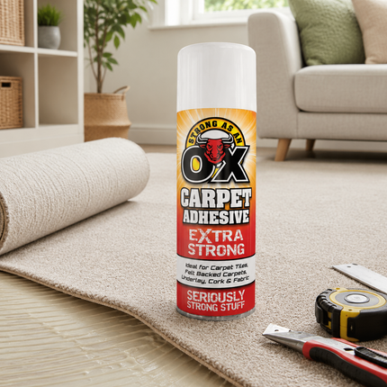 Adhesive Glue Spray Heavy Duty 500ML For Carpet Vinyl
