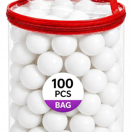 ABS Table Tennis Balls with Storage Jar for Training & Games