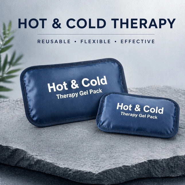 Reusable Hot Cold Gel For Ankle Back Knee Elbow Pain Relief Ice Pack And Wrap