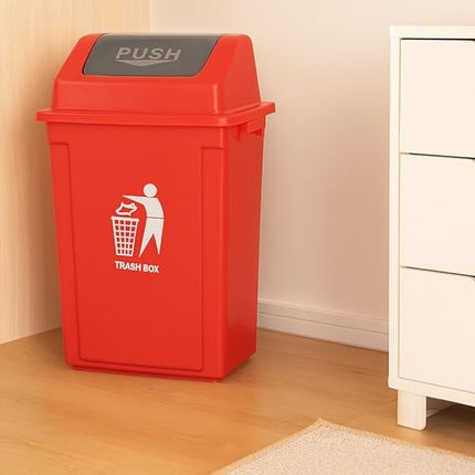 Large Swing Lid Recycling Bin for Kitchen & Home
