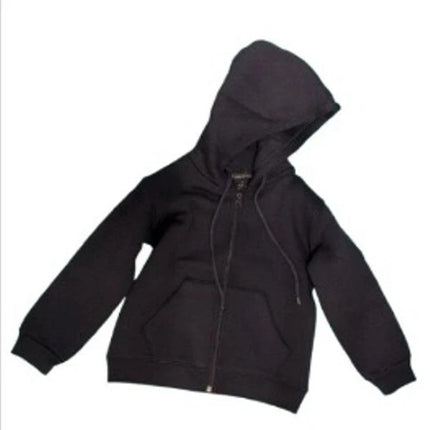 Kids Zip Hoodie for Boys & Girls - 2 Pockets Casual Activewear School Hood