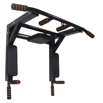 Pull Up Bar Wall Mounted Chin Up HDuty Power Tower Dip Station Multifunctional