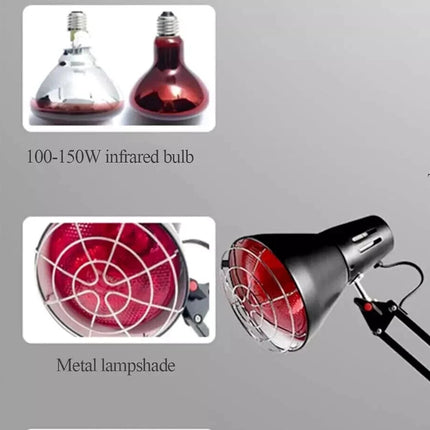 Infrared Red Light Therapy Medical Heat Pain Relief Lamp For Back & Body Therapy