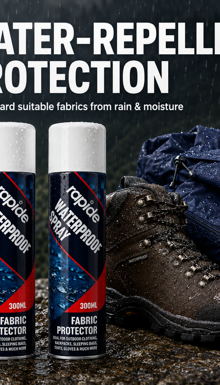 2x Waterproof Spray Fabric Protector Tent Shoes Clothing Treatment Renew 300ml