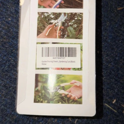 Pruning Shears 8' Bypass Garden SK5+Durionise Heavy Duty Hand Clippers Grip
