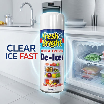 Fridge Freezer De Icer Spray 200ML Fast Defrost