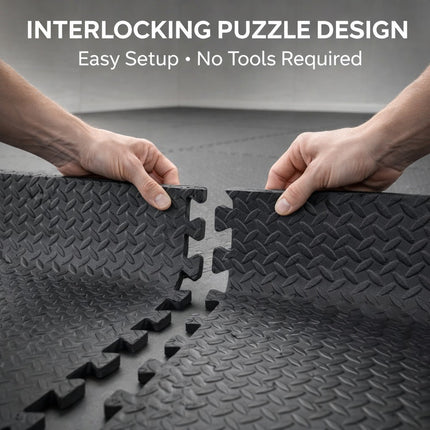 EVA Foam Gym Floor Mats Interlocking Tiles Soft Yoga Kids Play Hot Tub Spa Pads