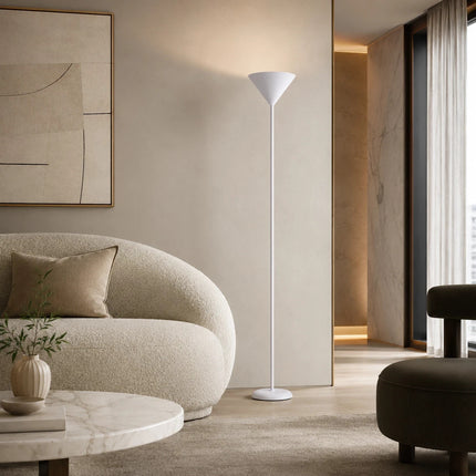 Uplighter Floor Lamp Sleek & Modern Standing Tall Lamp for Home Office