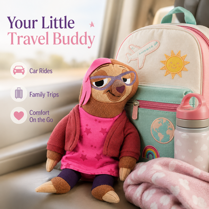 Disney Zootopia Priscilla Cuddly Plush Kids Children Soft Toy Sloth Teddy 26cm