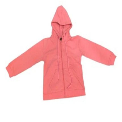 Kids Zip Hoodie for Boys & Girls - 2 Pockets Casual Activewear School Hood