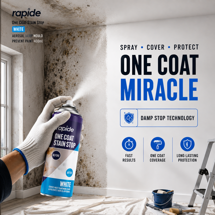 Stain Stop Spray 400ML White Damp Mould Blocker