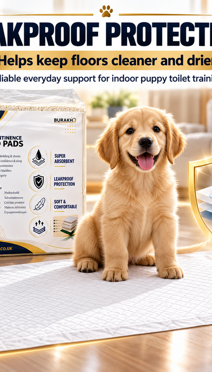 Puppy Training Pads 50/100 Pack Super Absorbent Leakproof Dog Toilet Pee Mats